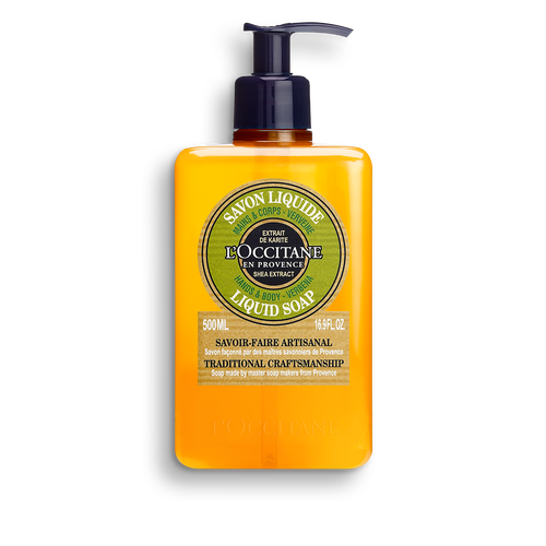 Luxury Size Shea Verbena Hands & Body Liquid Soap