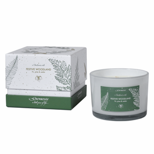 Festive Woodland Candle Genesis Christmas Collections