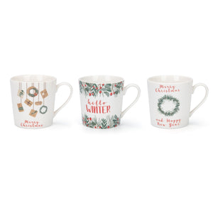 Christmas Spirit S/6 Mugs